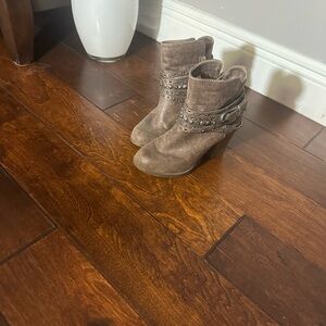 Stylish Taupe Ankle Boots for Women